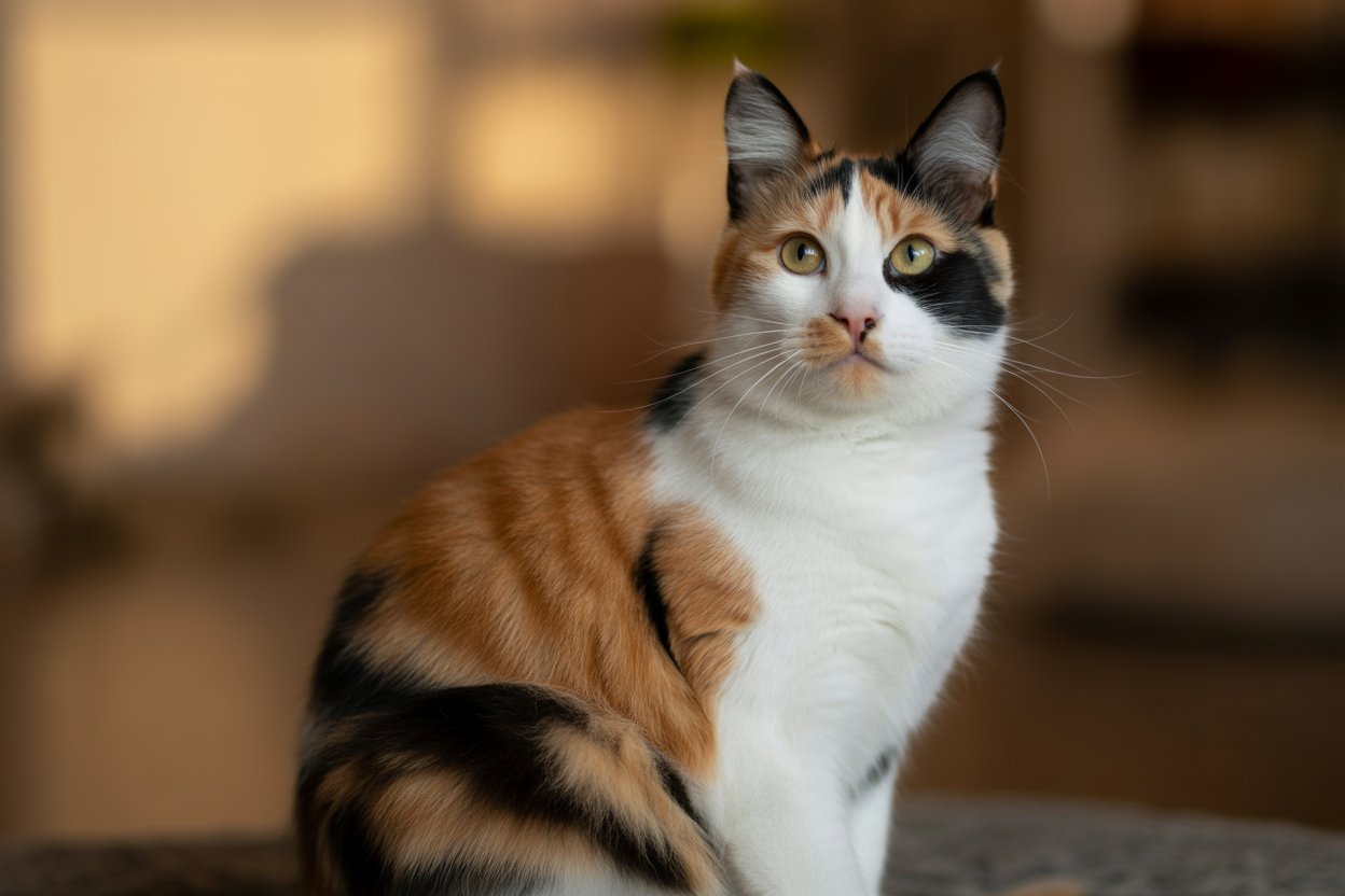 Beautiful Calico Cat Feature Image
