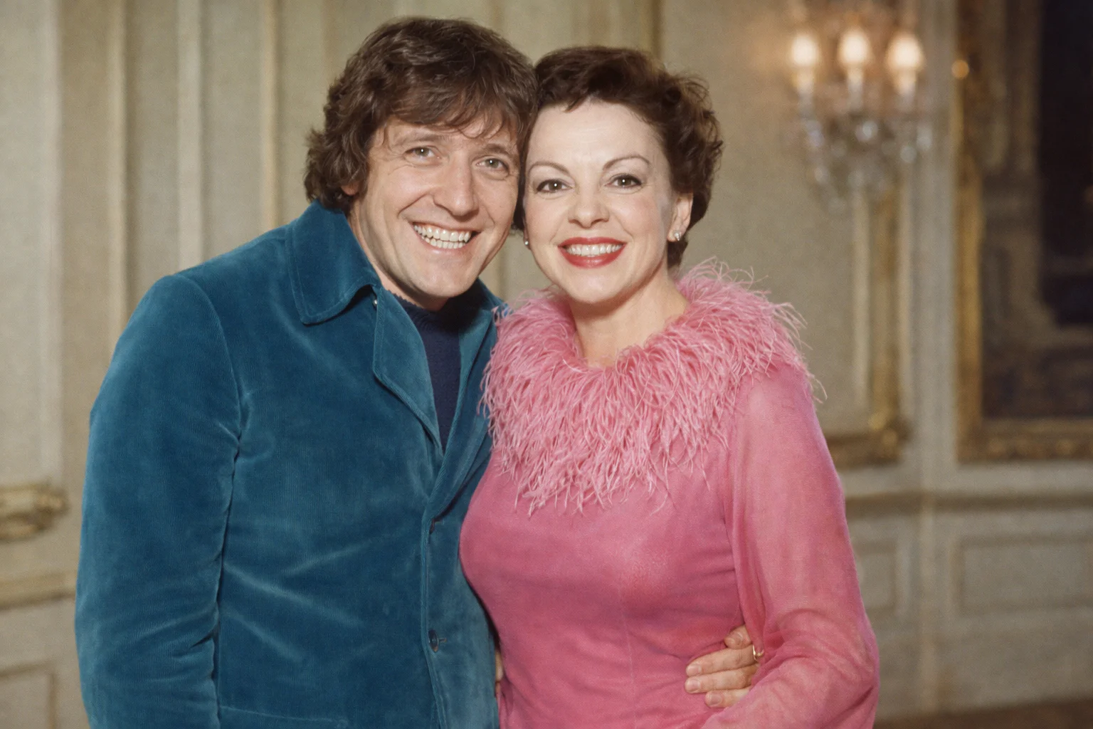 Judy Garland in elegant portrait