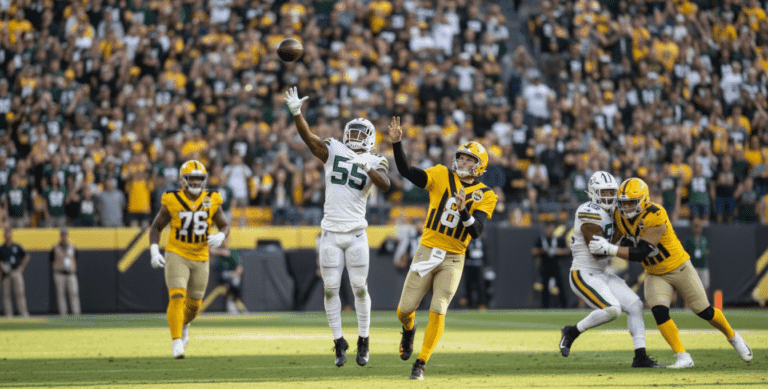 Green Bay Packers vs Pittsburgh Steelers Match Player Stats