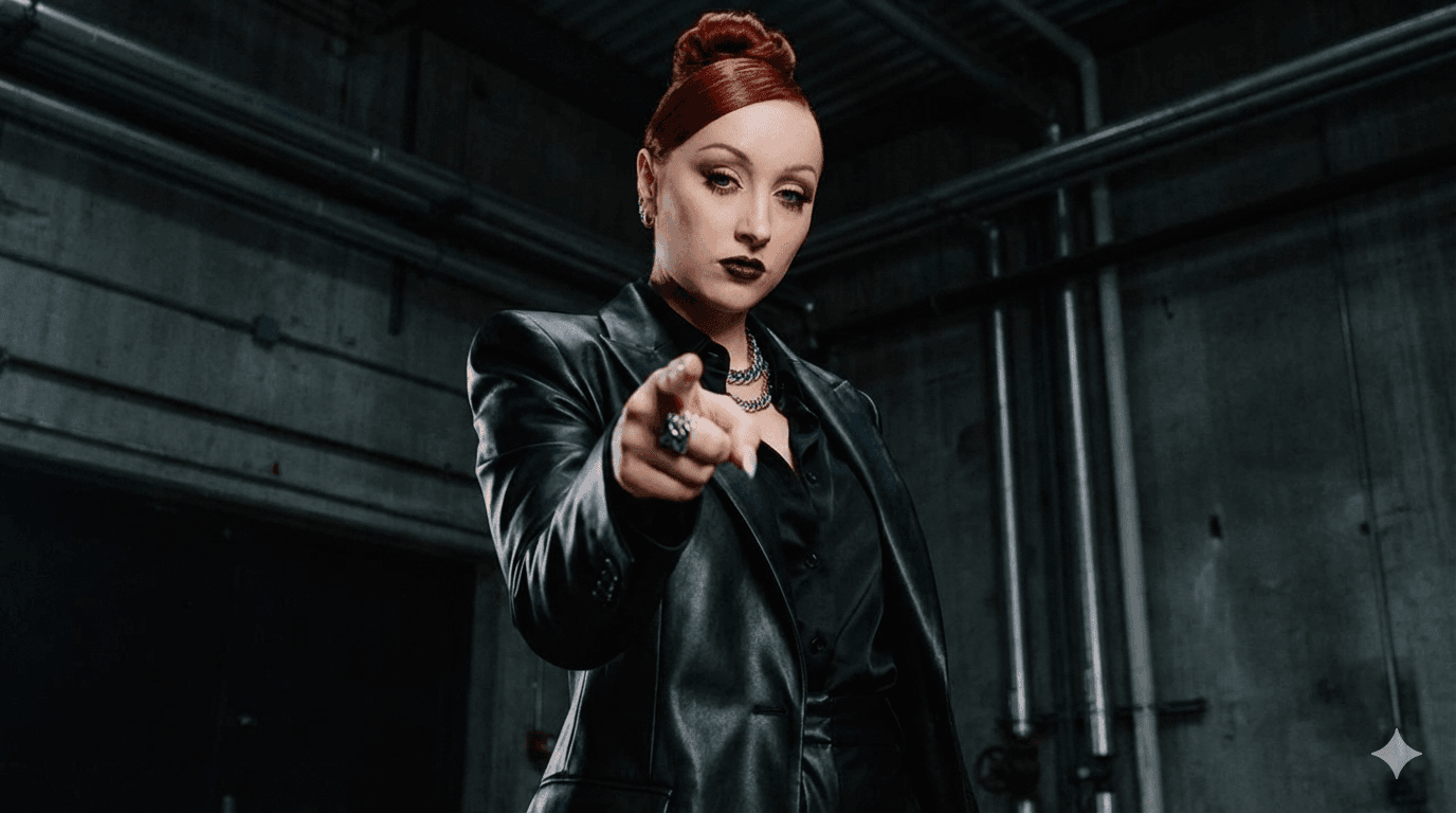 Stylized editorial portrait image associated with Chappell Roan article theme