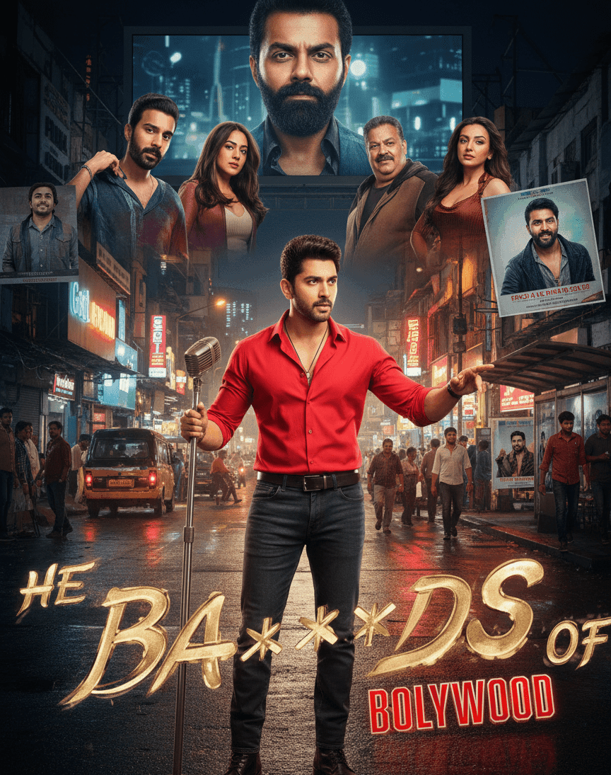 Bastards of Bollywood cinematic vertical poster
