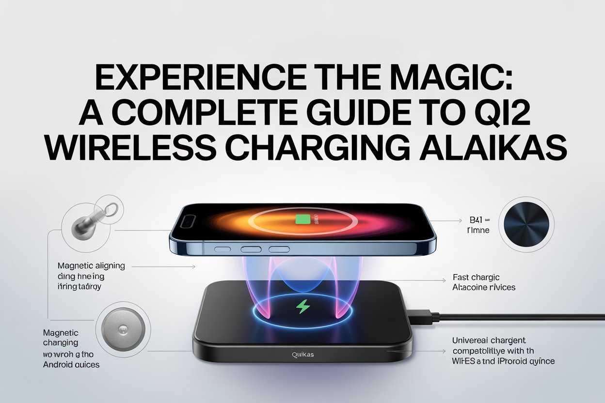 Qi2 Wireless Charging Alaikas - Infographic Poster