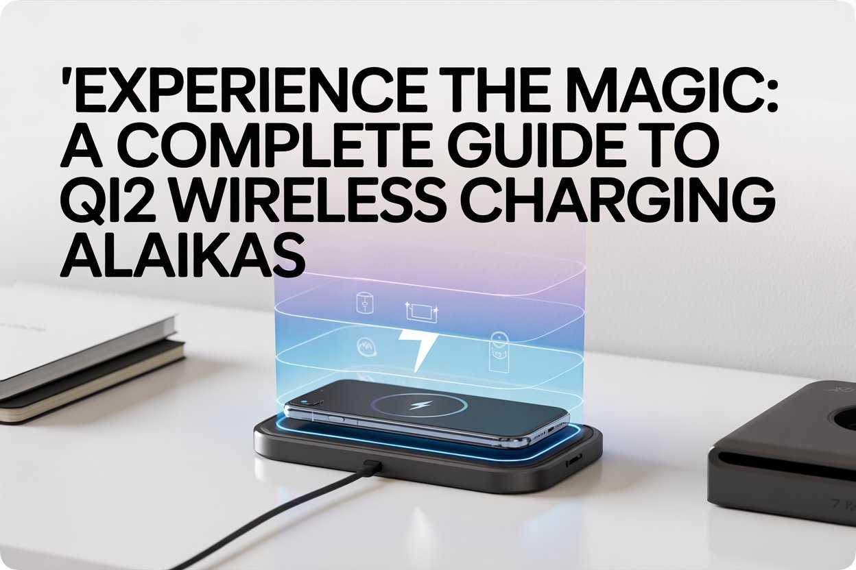 Qi2 Wireless Charging Alaikas - Tech News Style Visual