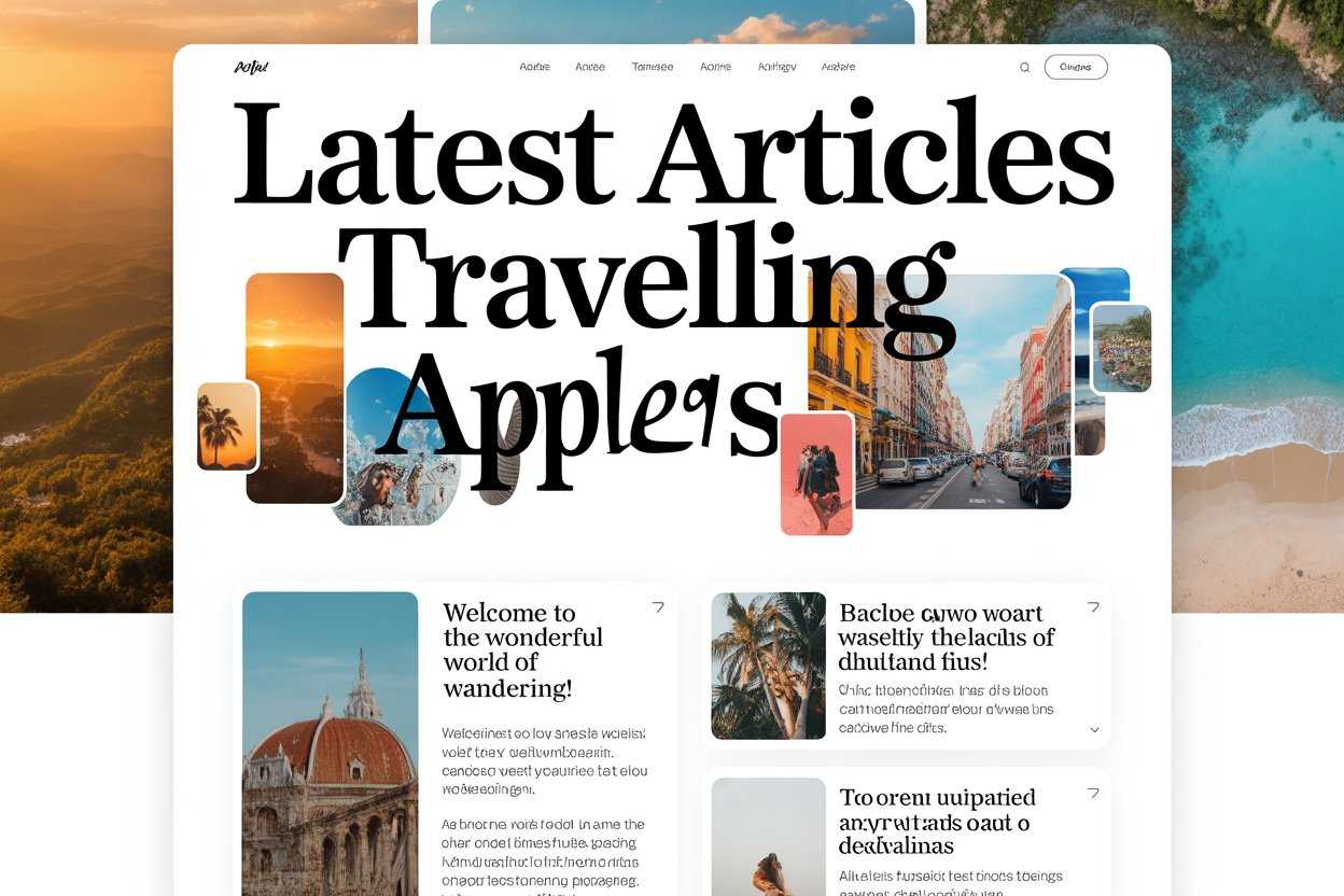 Latest Articles Travelling Apples