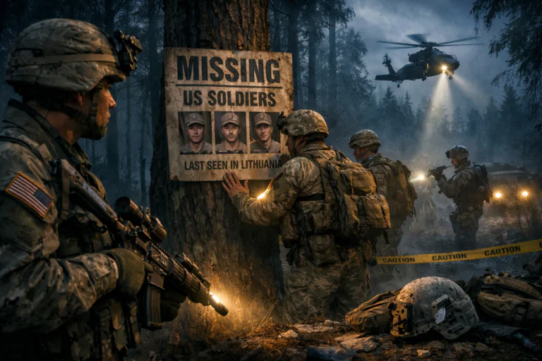 US Army Soldiers Missing in Lithuania