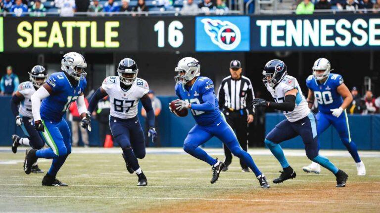 Seahawks vs Tennessee Titans Match Player Stats
