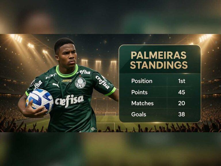 Palmeiras Standings