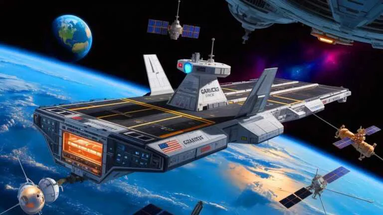 Space Force Orbital Warship Carrier