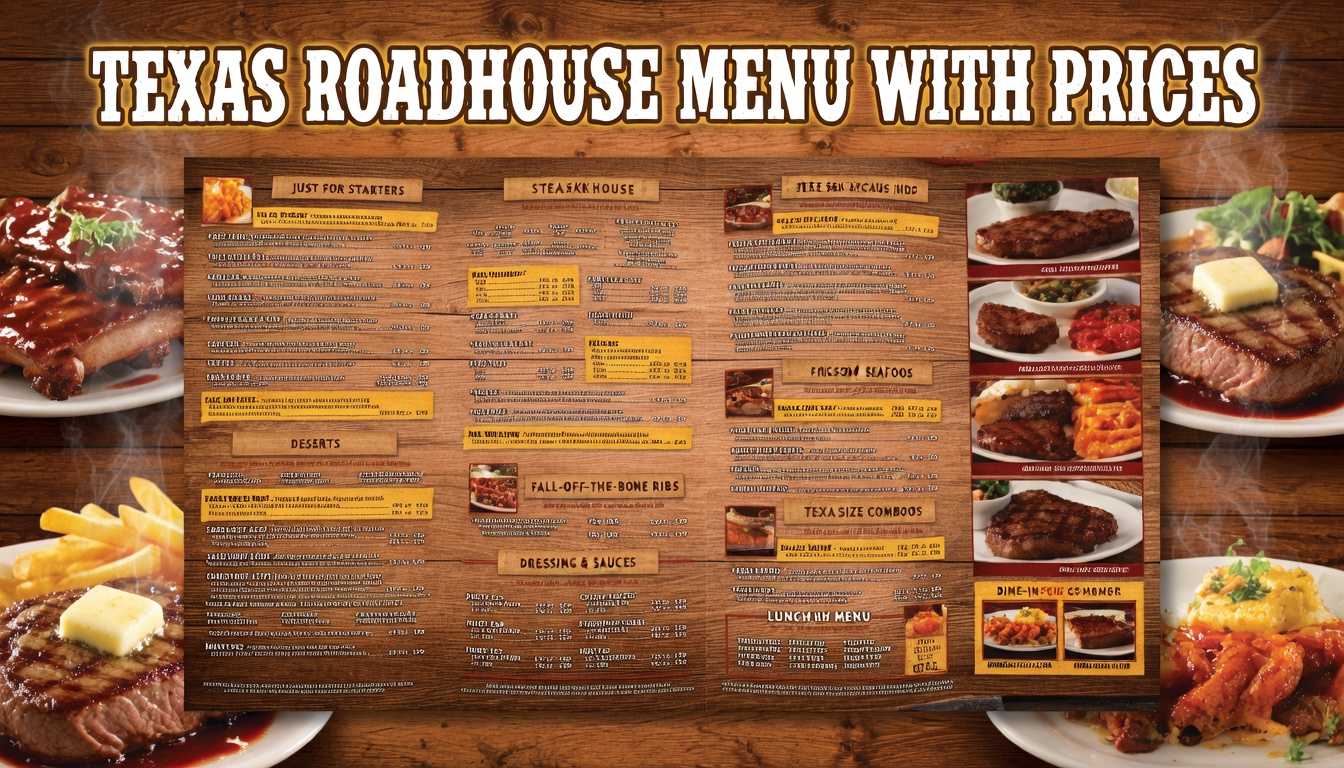 Texas Roadhouse Menu with Prices