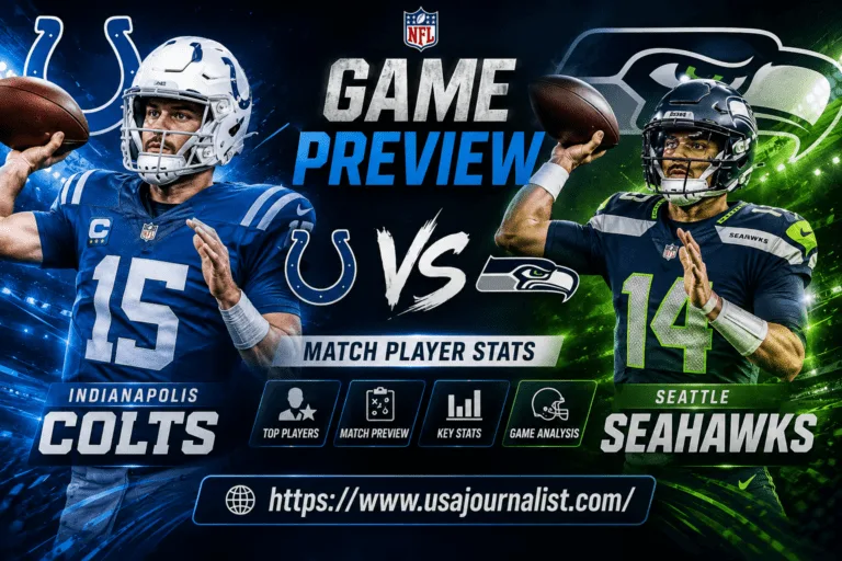Colts vs Seahawks match player stats