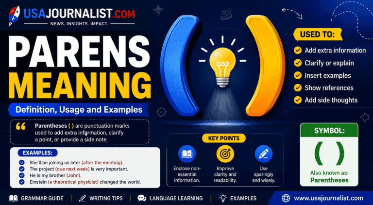 Parens Meaning