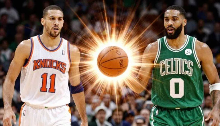 knicks vs boston celtics match player stats