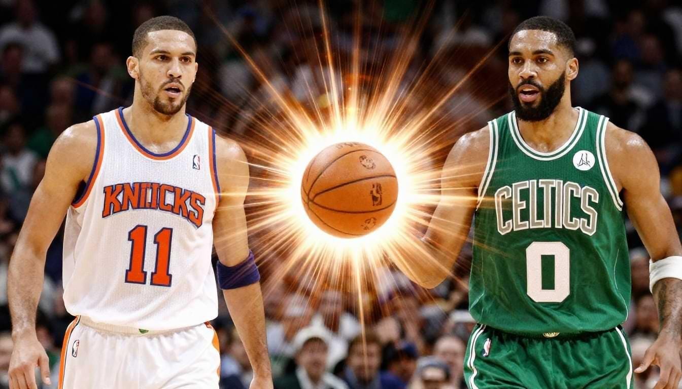 knicks vs boston celtics match player stats