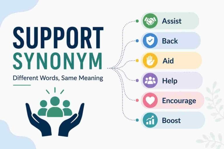 Support Synonym