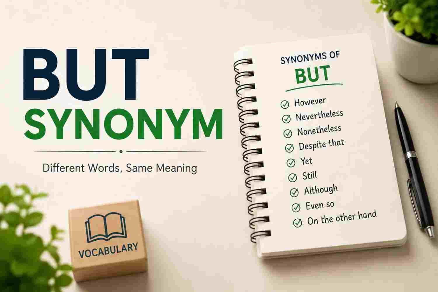 but synonym
