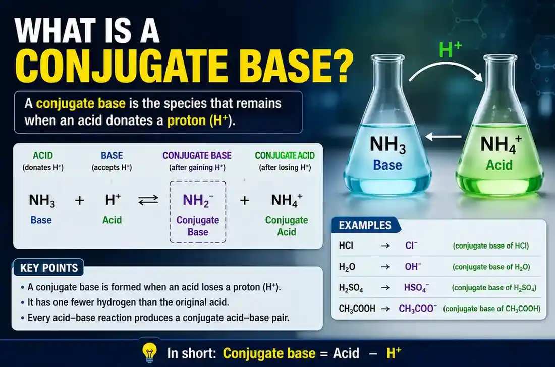 what is a conjugate base