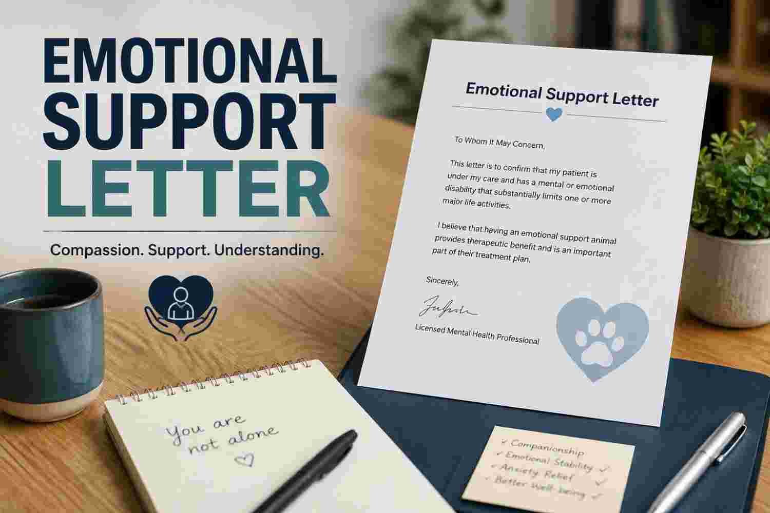emotional support letter