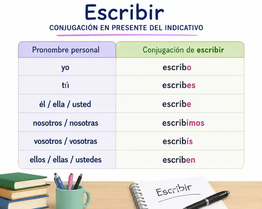 escribir conjugation