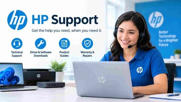 HP Support technical assistance and customer service